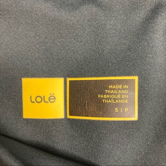 LOLE Sz S Comfort Waistband High Rise Zipper Pocket Mesh Inserts Leggings - Picture 5 of 10